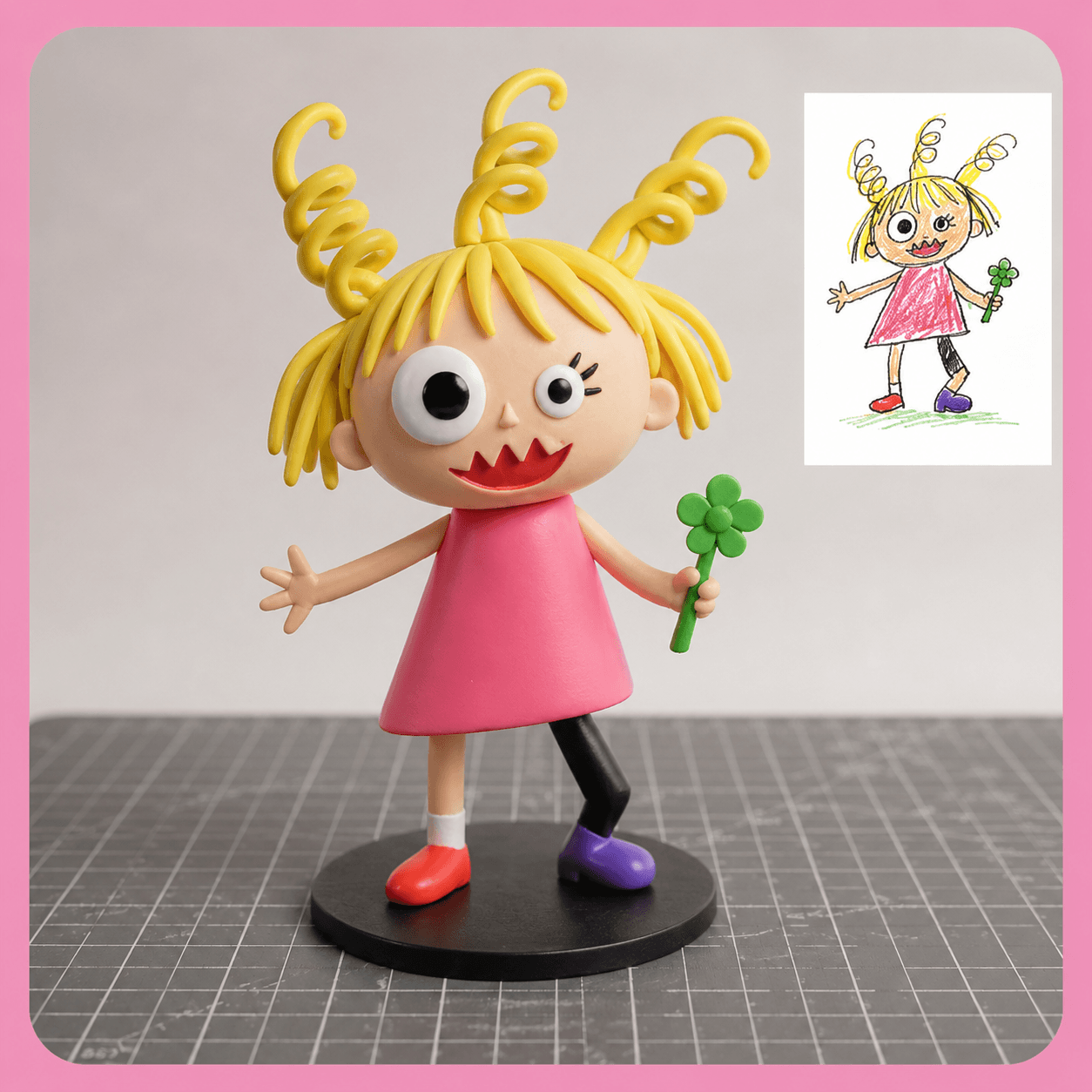 Foto: figura 3D